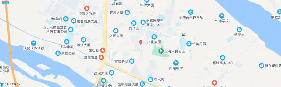 汕头丰泽园_公交站地图_汕头公交_妙搜公交查询2025