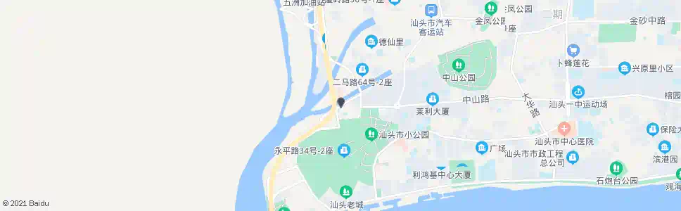 汕头韩堤永平路口_公交站地图_汕头公交_妙搜公交查询2025