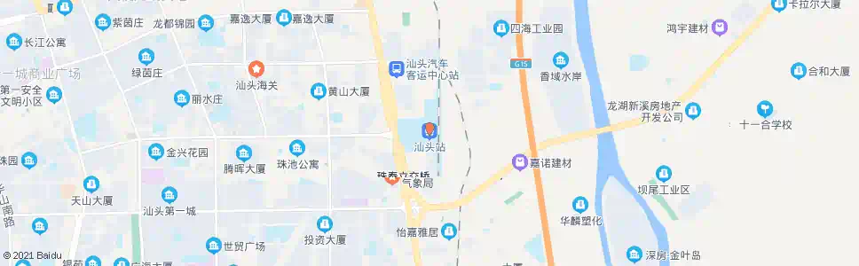 汕头龙银路口_公交站地图_汕头公交_妙搜公交查询2025