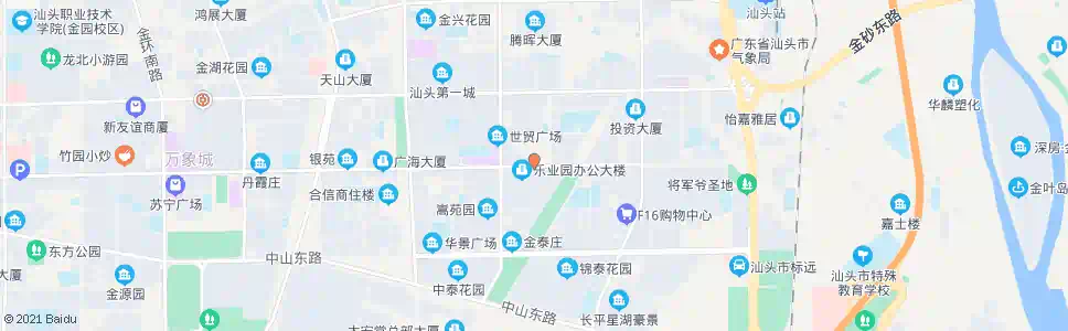 汕头丰泽庄南_公交站地图_汕头公交_妙搜公交查询2025