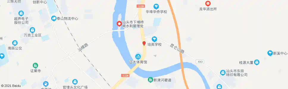 汕头华新路口_公交站地图_汕头公交_妙搜公交查询2025