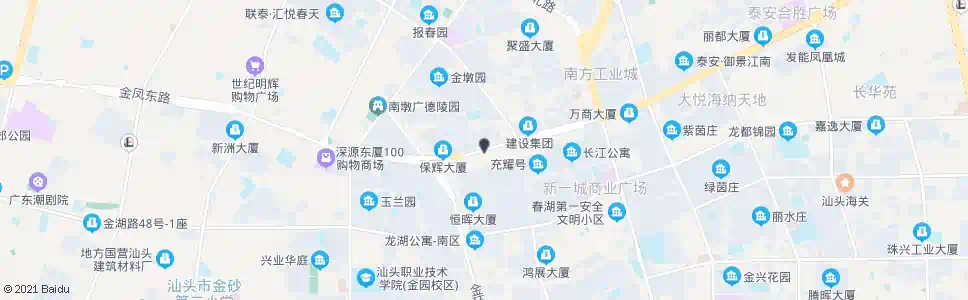 汕头黄河路西_公交站地图_汕头公交_妙搜公交查询2025