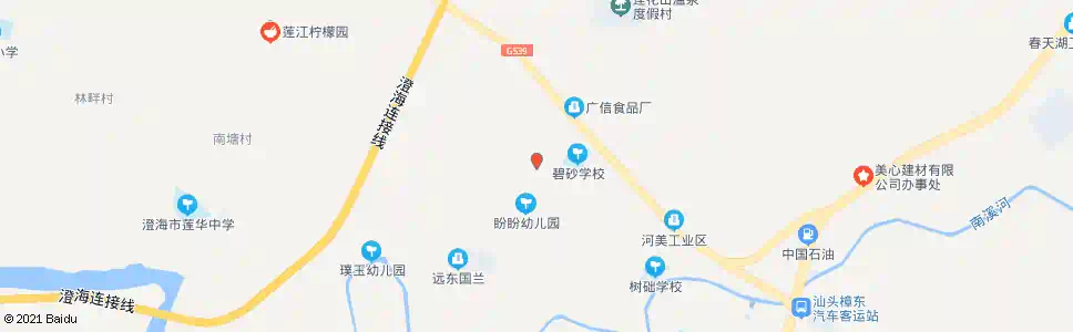 汕头碧沙村_公交站地图_汕头公交_妙搜公交查询2025