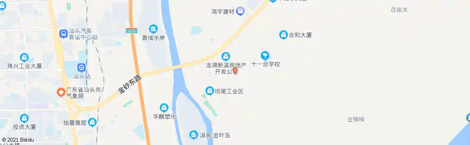 汕头青溪路口_公交站地图_汕头公交_妙搜公交查询2025