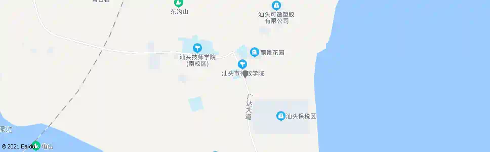 汕头广澳街道办_公交站地图_汕头公交_妙搜公交查询2025