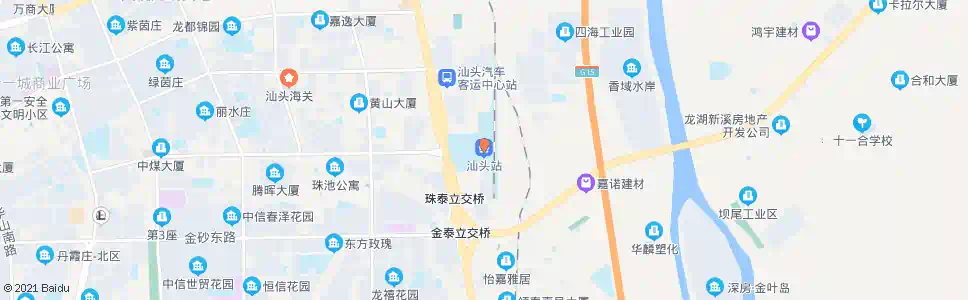 汕头西门_公交站地图_汕头公交_妙搜公交查询2025