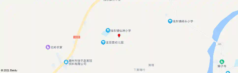 汕头仙洲村_公交站地图_汕头公交_妙搜公交查询2025