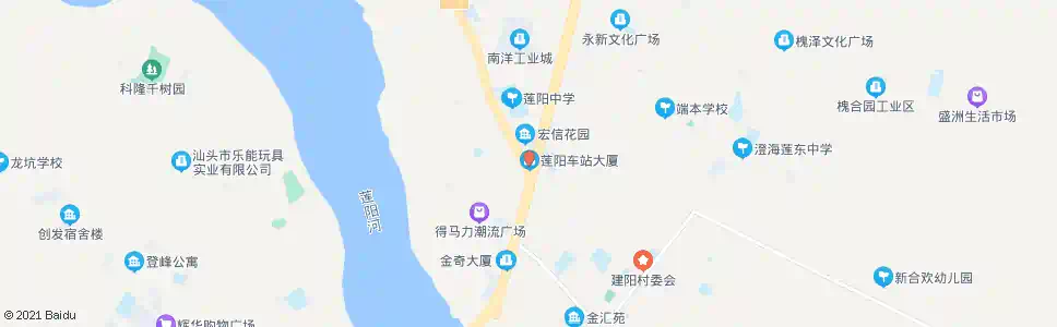 汕头莲阳车站_公交站地图_汕头公交_妙搜公交查询2025
