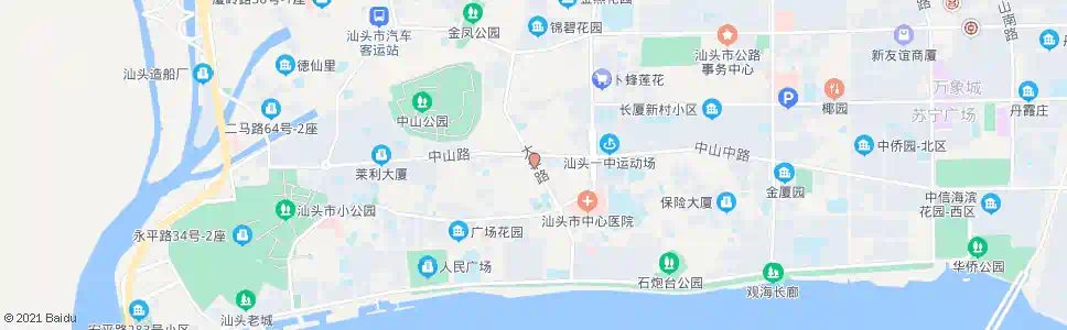 汕头大华共和路口_公交站地图_汕头公交_妙搜公交查询2025