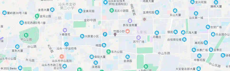 汕头梅园_公交站地图_汕头公交_妙搜公交查询2025
