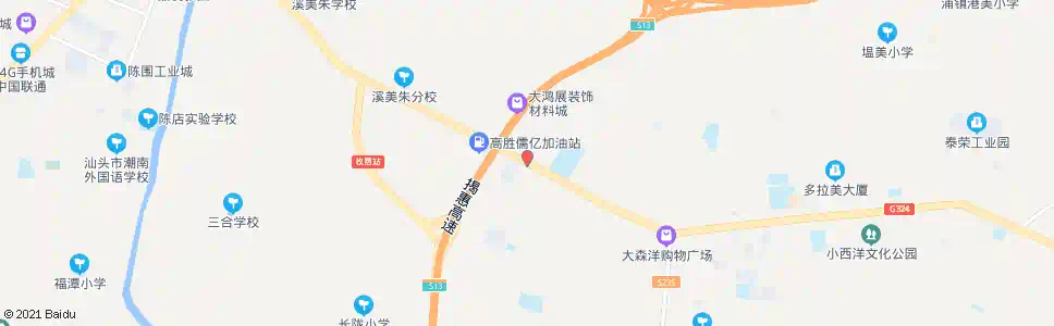 汕头金城酒店_公交站地图_汕头公交_妙搜公交查询2025