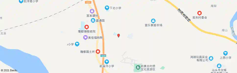 汕头后溪_公交站地图_汕头公交_妙搜公交查询2025
