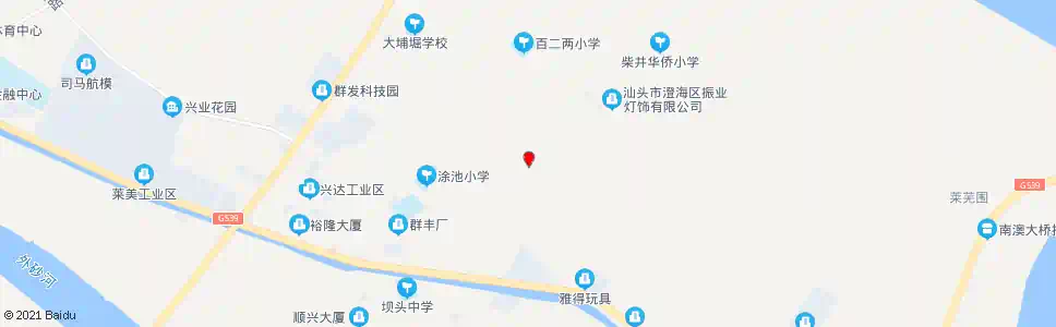 汕头涂池市场_公交站地图_汕头公交_妙搜公交查询2025