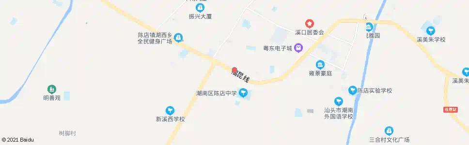 汕头陈仙路口_公交站地图_汕头公交_妙搜公交查询2025