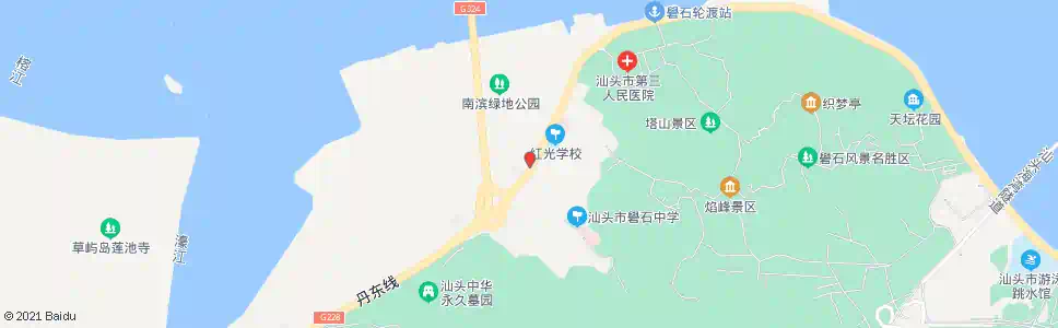 汕头上人家_公交站地图_汕头公交_妙搜公交查询2025