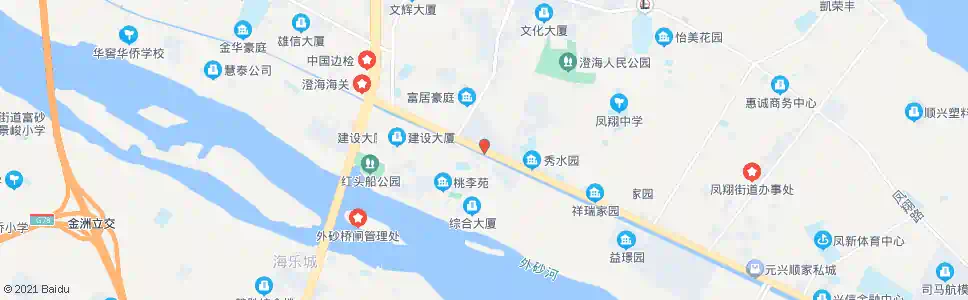 汕头水产市场_公交站地图_汕头公交_妙搜公交查询2025