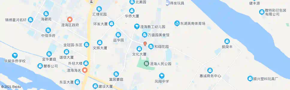 汕头大众戏院_公交站地图_汕头公交_妙搜公交查询2025
