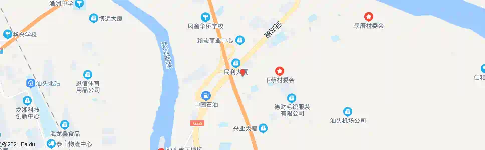 汕头望龙头村_公交站地图_汕头公交_妙搜公交查询2025