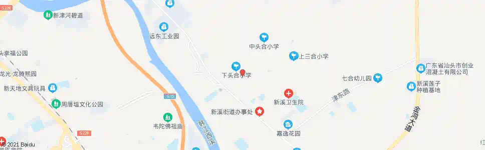 汕头三头路_公交站地图_汕头公交_妙搜公交查询2025