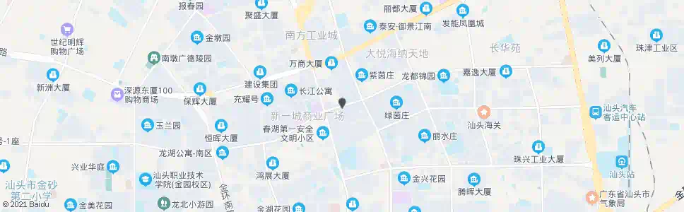 汕头紫云庄_公交站地图_汕头公交_妙搜公交查询2025