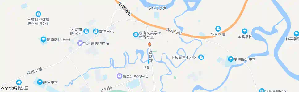 汕头义英_公交站地图_汕头公交_妙搜公交查询2025