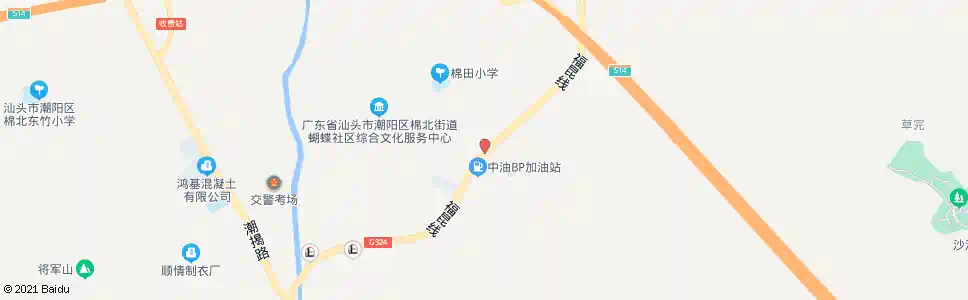 汕头新厝_公交站地图_汕头公交_妙搜公交查询2025