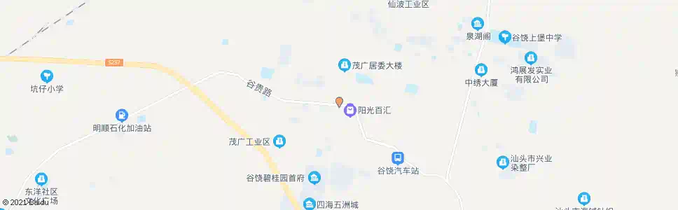 汕头茂广村_公交站地图_汕头公交_妙搜公交查询2025