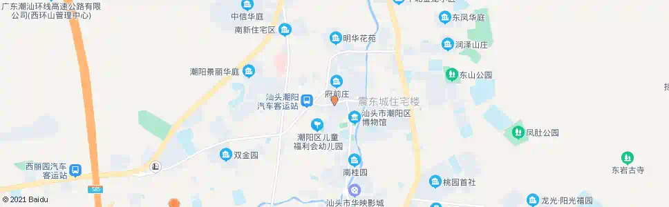 汕头中山西路_公交站地图_汕头公交_妙搜公交查询2025