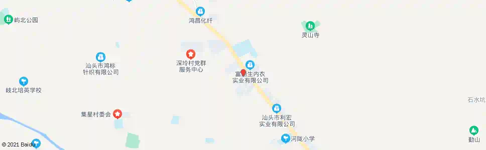 汕头新桥村_公交站地图_汕头公交_妙搜公交查询2025