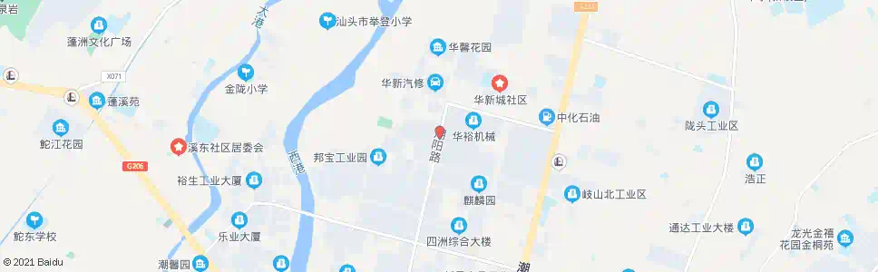 汕头万年青制药公司_公交站地图_汕头公交_妙搜公交查询2025