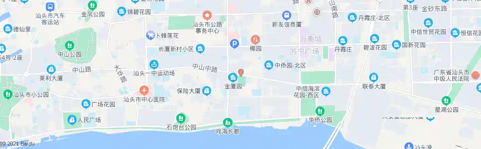 汕头东方体育乐园_公交站地图_汕头公交_妙搜公交查询2025