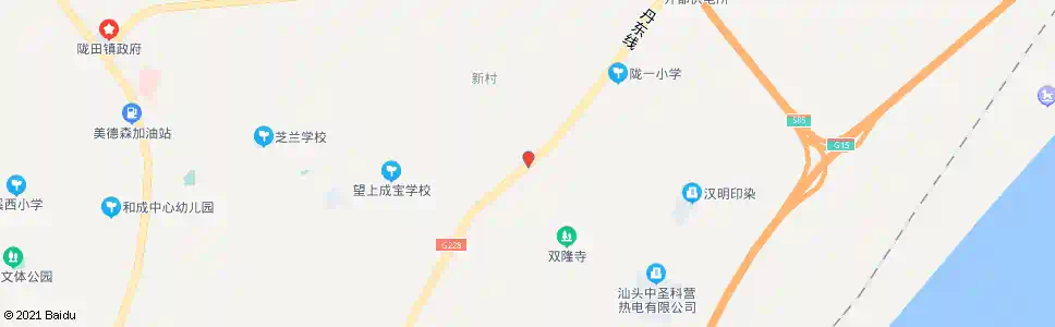 汕头诗家村_公交站地图_汕头公交_妙搜公交查询2025