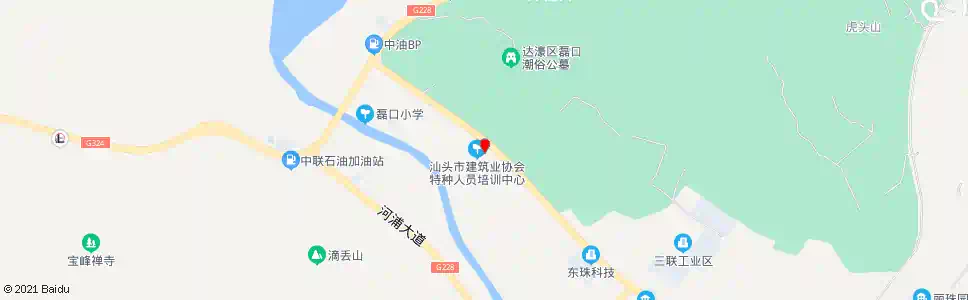 汕头松山村_公交站地图_汕头公交_妙搜公交查询2025