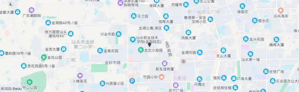 汕头杏园西_公交站地图_汕头公交_妙搜公交查询2025
