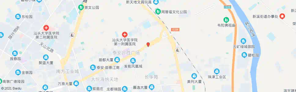 汕头黄河路东_公交站地图_汕头公交_妙搜公交查询2025
