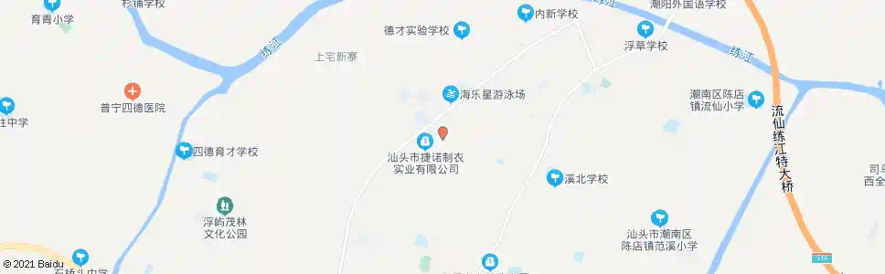汕头溪北新兴路口_公交站地图_汕头公交_妙搜公交查询2025
