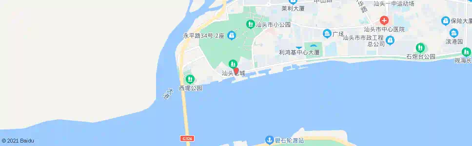 汕头金港广场_公交站地图_汕头公交_妙搜公交查询2025