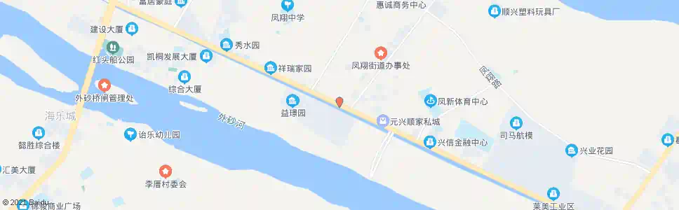 汕头凤新二路南_公交站地图_汕头公交_妙搜公交查询2025