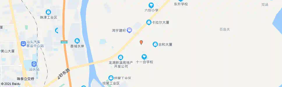 汕头十合村_公交站地图_汕头公交_妙搜公交查询2025