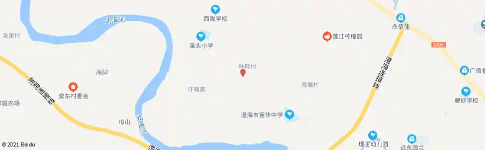 汕头林畔_公交站地图_汕头公交_妙搜公交查询2025