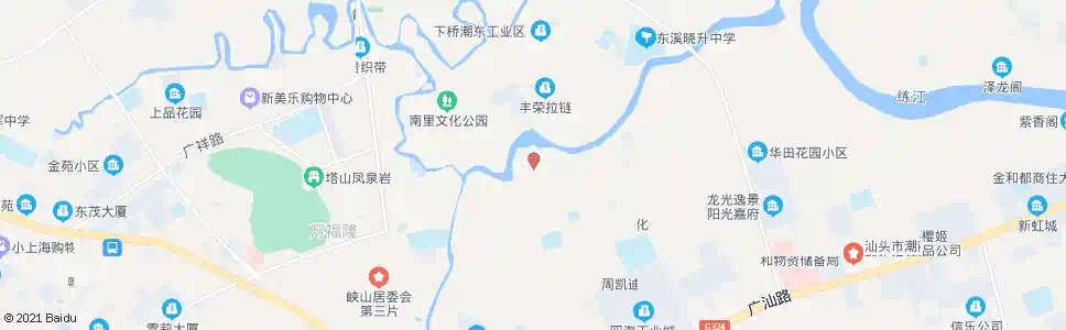 汕头下厝村_公交站地图_汕头公交_妙搜公交查询2025