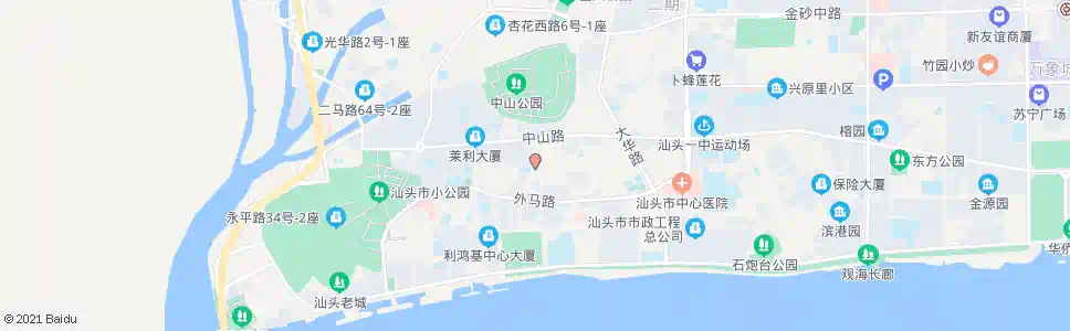 汕头红亭戏台_公交站地图_汕头公交_妙搜公交查询2025