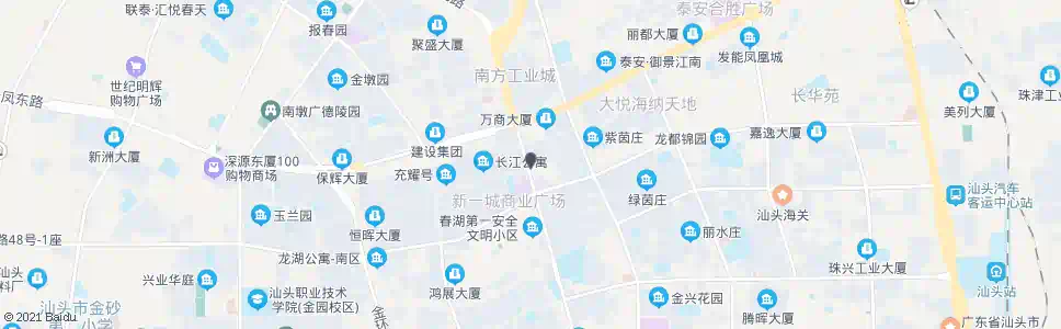 汕头汇璟城_公交站地图_汕头公交_妙搜公交查询2025
