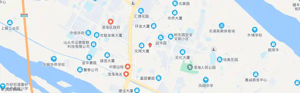汕头文祠西_公交站地图_汕头公交_妙搜公交查询2025