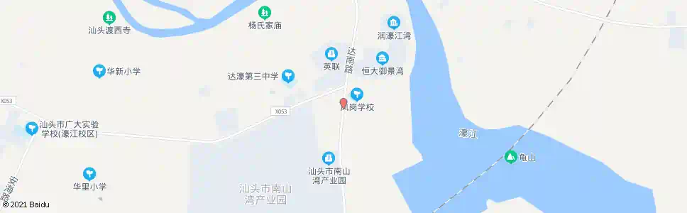 汕头凤岗_公交站地图_汕头公交_妙搜公交查询2025
