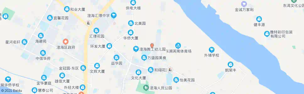 汕头华侨医院_公交站地图_汕头公交_妙搜公交查询2025