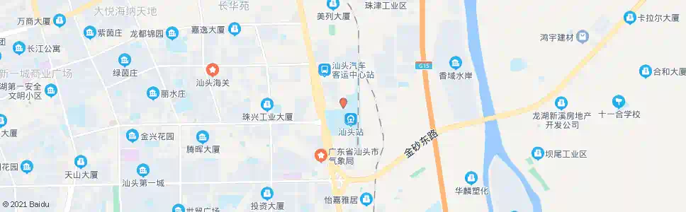 汕头七里巷_公交站地图_汕头公交_妙搜公交查询2025