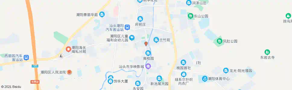 汕头潮阳南门_公交站地图_汕头公交_妙搜公交查询2025