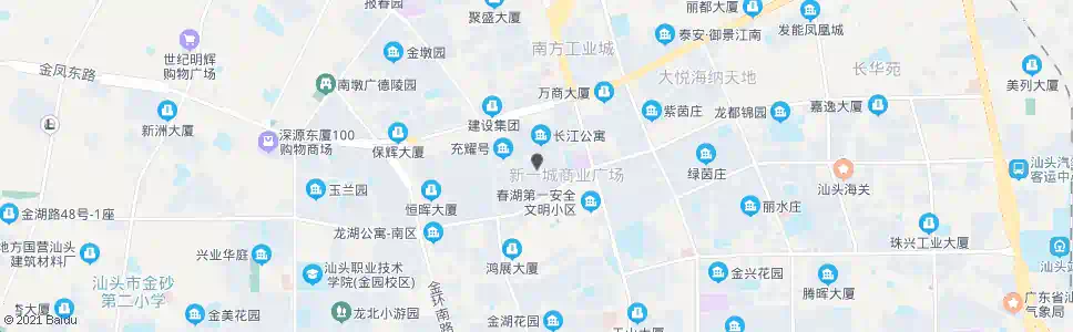 汕头珠津工业区_公交站地图_汕头公交_妙搜公交查询2025
