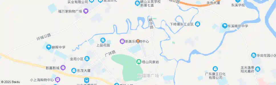 汕头南里学校_公交站地图_汕头公交_妙搜公交查询2025